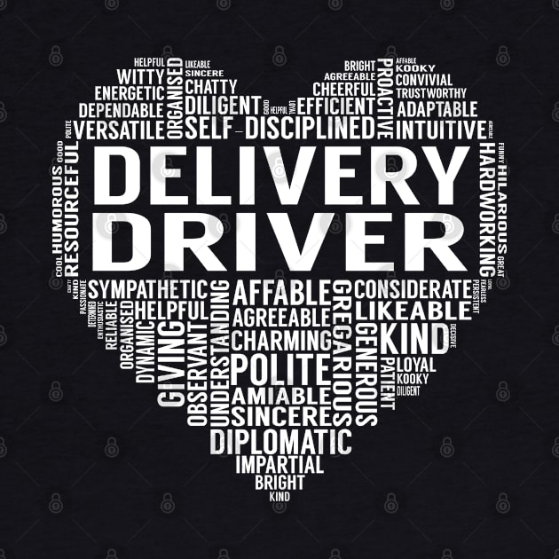 Delivery Driver Heart by LotusTee